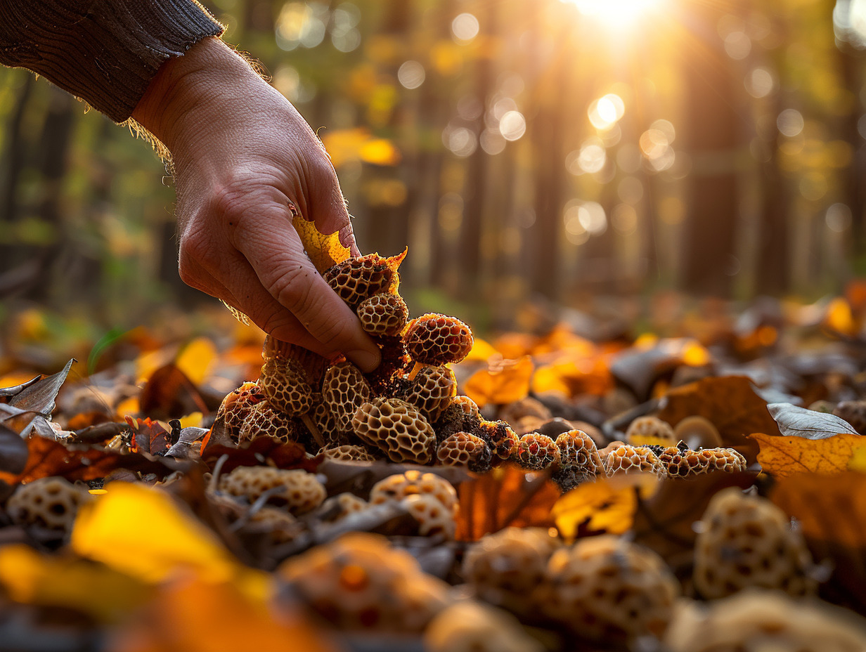 champignons forêt