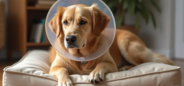 Conseils pratiques pour gérer un chien avec collerette après une opération Conseils pratiques pour gérer un chien avec collerette après une opération